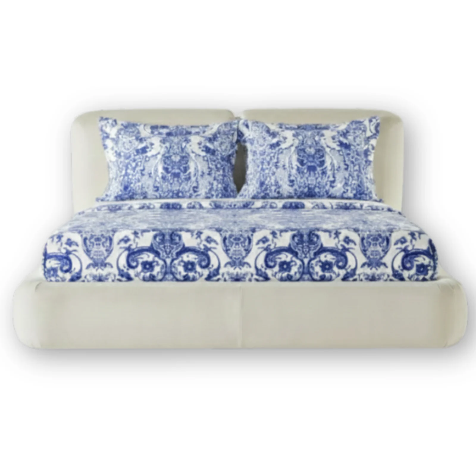 Roberto Cavalli Azulejos Queen Bedsheet Set