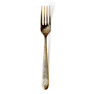 Image of Roberto Cavalli Lizzard Gold Dessert Fork
