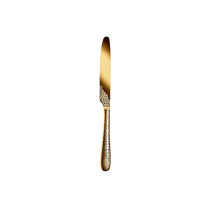 Roberto Cavalli Lizzard Gold Table Knife - Set of 6