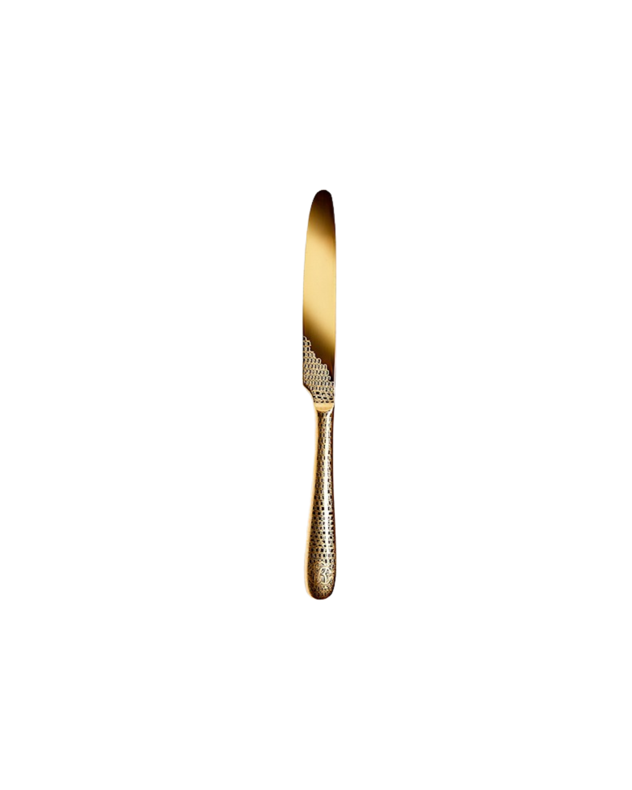 Roberto Cavalli Lizzard Gold Table Knife - Set of 6