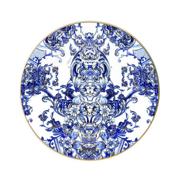 Image of Roberto Cavalli Azulejos Dessert Plate