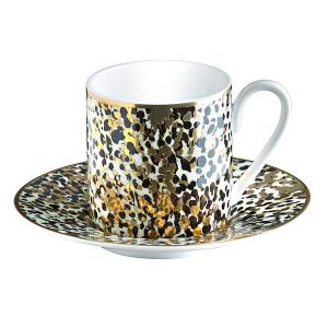 Image of Roberto Cavalli Camouflage Coffee Cup & Saucer