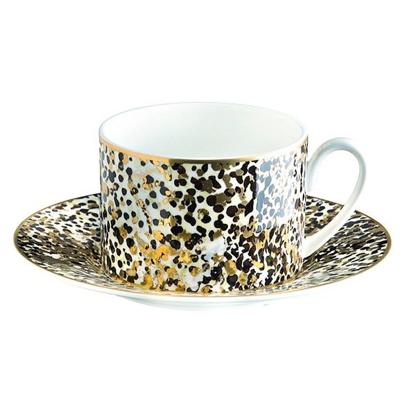 Image of Roberto Cavalli Camouflage Tea Cup & Saucer