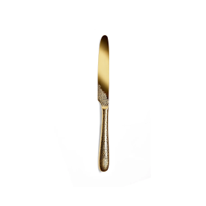 Roberto Cavalli Lizzard Gold Dessert Knife - Set of 6