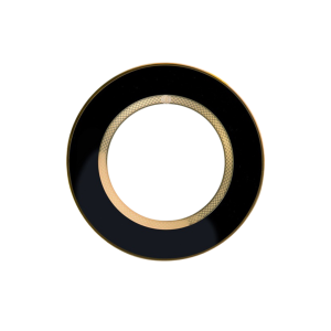 Roberto Cavalli Python Black Dinner Plate - Set of 4