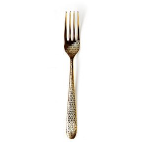 Image of Roberto Cavalli Lizzard Gold Table Fork