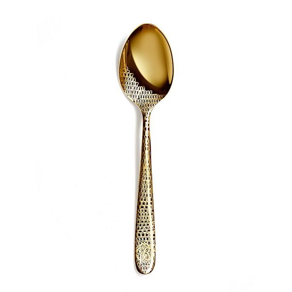 Image of Roberto Cavalli Lizzard Gold Table Spoon