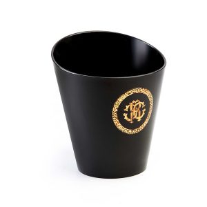 Image of Roberto Cavalli Monogramma Black Small Wine Cooler
