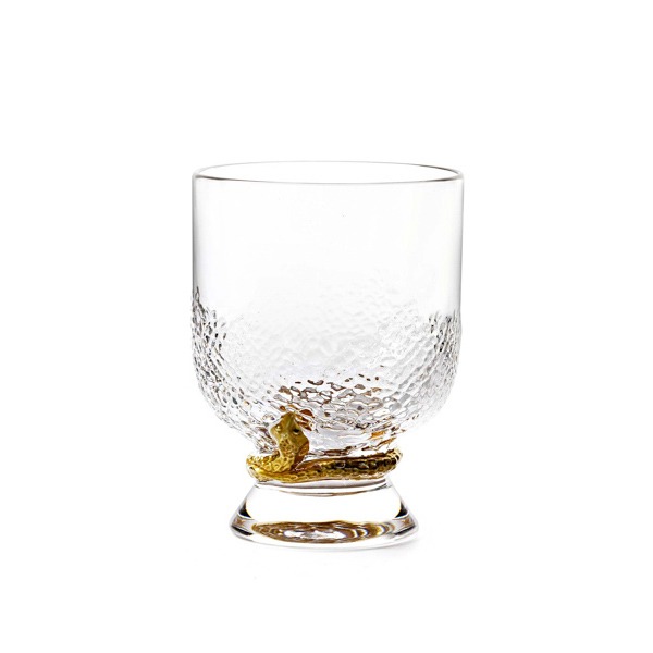 Image of Roberto Cavalli Python Gold Old Fashioned Glass