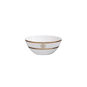 Roberto Cavalli Silk Gold Soup Bowl - Set of 6
