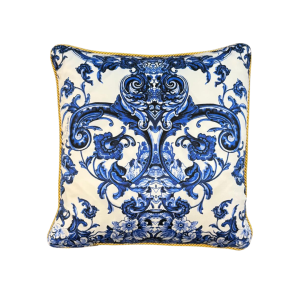Roberto Cavalli Azulejos Silk Cushion