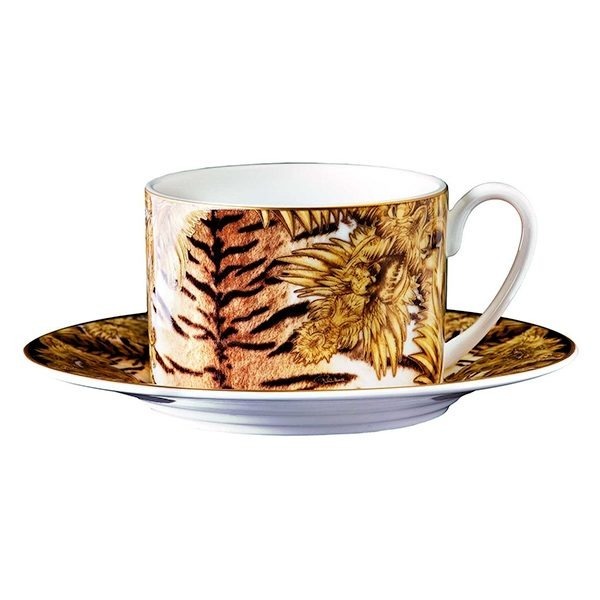 Tiger Wings Teacup - Roberto Cavalli Home Luxury Tableware