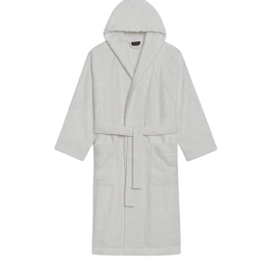 Roberto Cavalli Jerapah Hooded Bathrobe