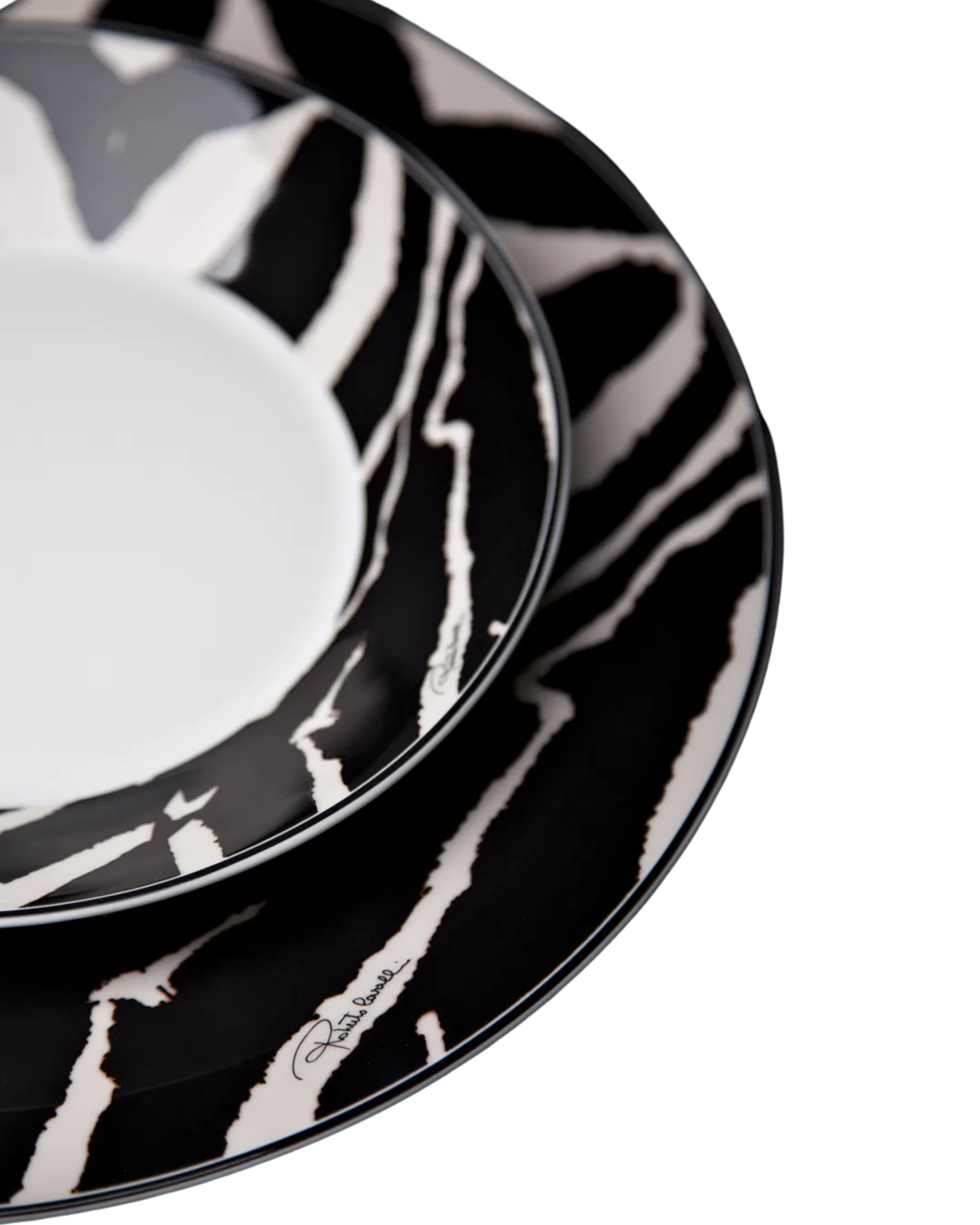 Roberto Cavalli Zebra Charger – Serving Round Plate - Image 2