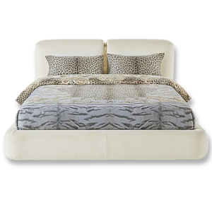 Roberto Cavalli Leopard Frame Gold King Duvet Cover Set